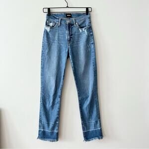 Hudson Zoeey High Rise Straight Ankle Jeans